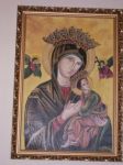 Nr5. Matka Boska Nieustającej Pomocy-olej,płótno,wym.145x8cm.-Kościół w Pisarzowicach